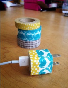 washi tape usb charger